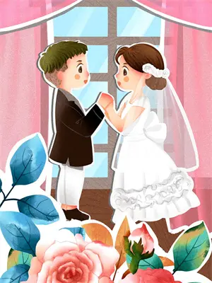 未婚夫精心准备的婚纱